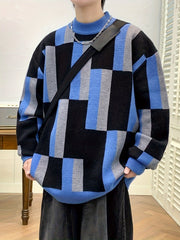 Men’s Geometric Pattern Sweater by Snagg A Jumper