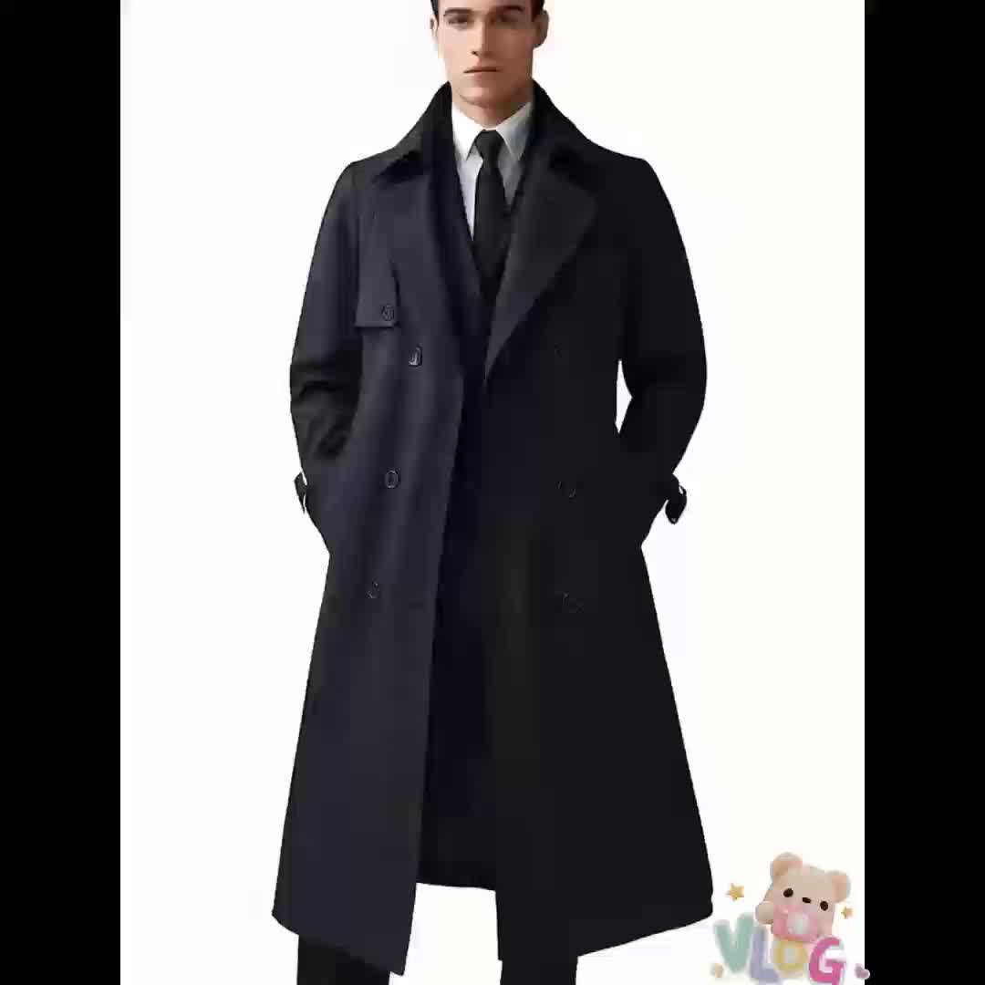 Mid-Length Trench Coat by Snagg A Coat