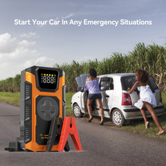 6000A Car Jump Starter with Air Compressor by Snagg A Jump Starter