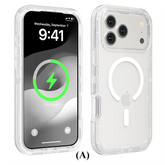 Rugged OTT Armor MagSafe Clear Case – for iPhone 16 Series - A - Phone Cases & Covers