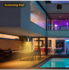 1000LM Motion Sensor Solar Pendant Light by Snagg An Outdoor Light