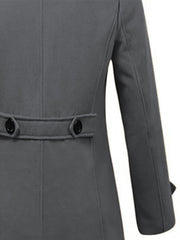 Men’s Stylish Double-Breasted Tweed Coat by Snagg A Coat