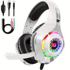 Gaming Headset with Noise Cancelling Microphone for PC, PS4, PS5 & Xbox by Snagg A Gaming Headset