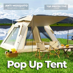 Instant Pop Up Camping Tent – 4–5 Person by Snagg A Camping Tent