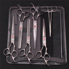 7pcs Professional Pet Grooming Scissors Set - SnaggIt