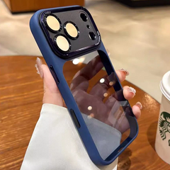 Shockproof Shield Matte Transparent Phone Case - For iPhone 15 Series - Cases & Covers