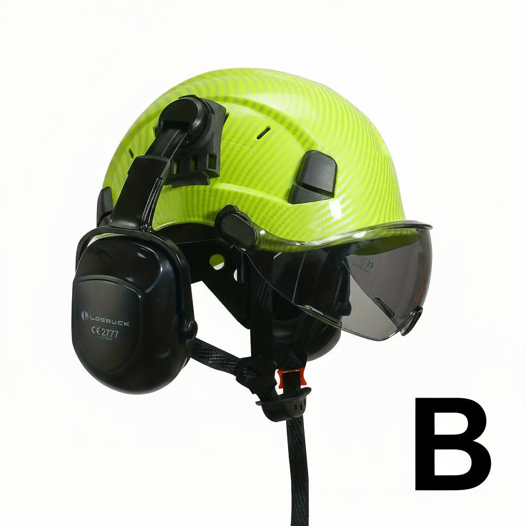 Carbon Fiber Pattern Safety Helmet by Snagg A Safety Helmet