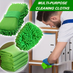 7pcs Car Cleaning Microfibre Sponge Set by Snagg A Microfibre Pad