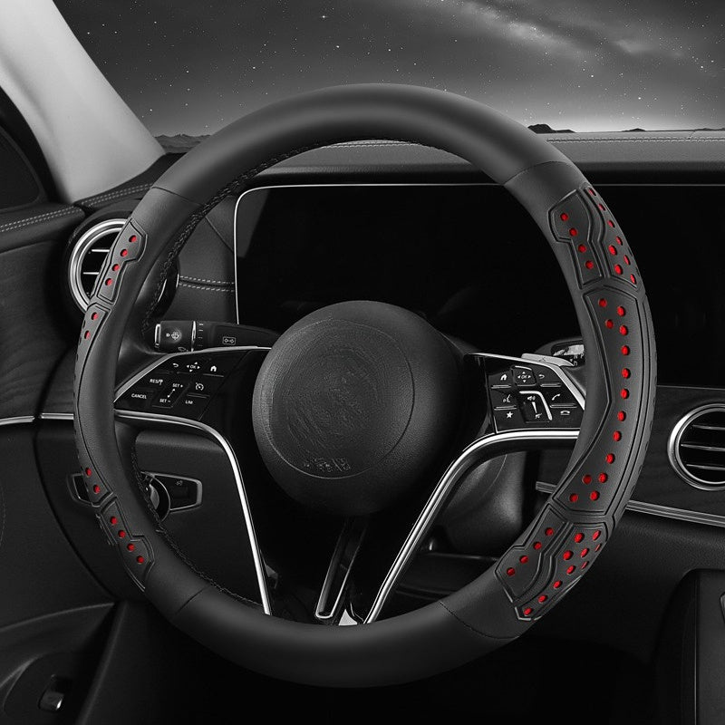 2025 All Season Faux Leather Steering Wheel Cover by Snagg A Steering Wheel Cover