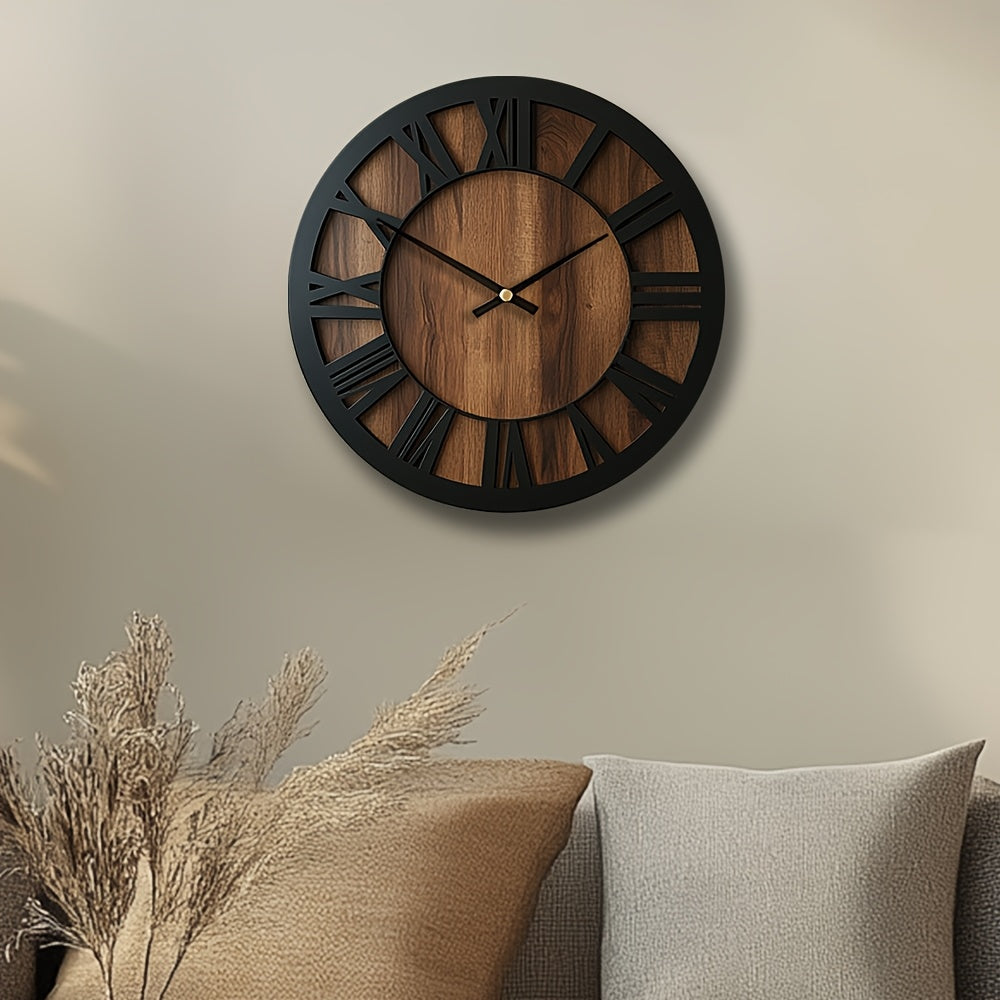 Vintage Wooden Wall Clock by Snagg A Clock