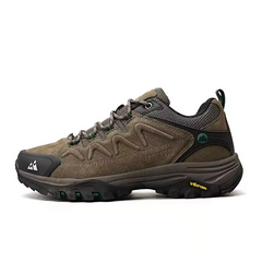 Men's Mid-Top Trekking Shoes – Breathable Trail & Climbing Shoes, Grey, Brown or Black