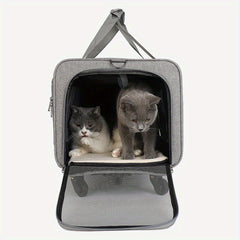 Extra Large Rolling Travel Pet Trolley by Snagg A Pet Trolley