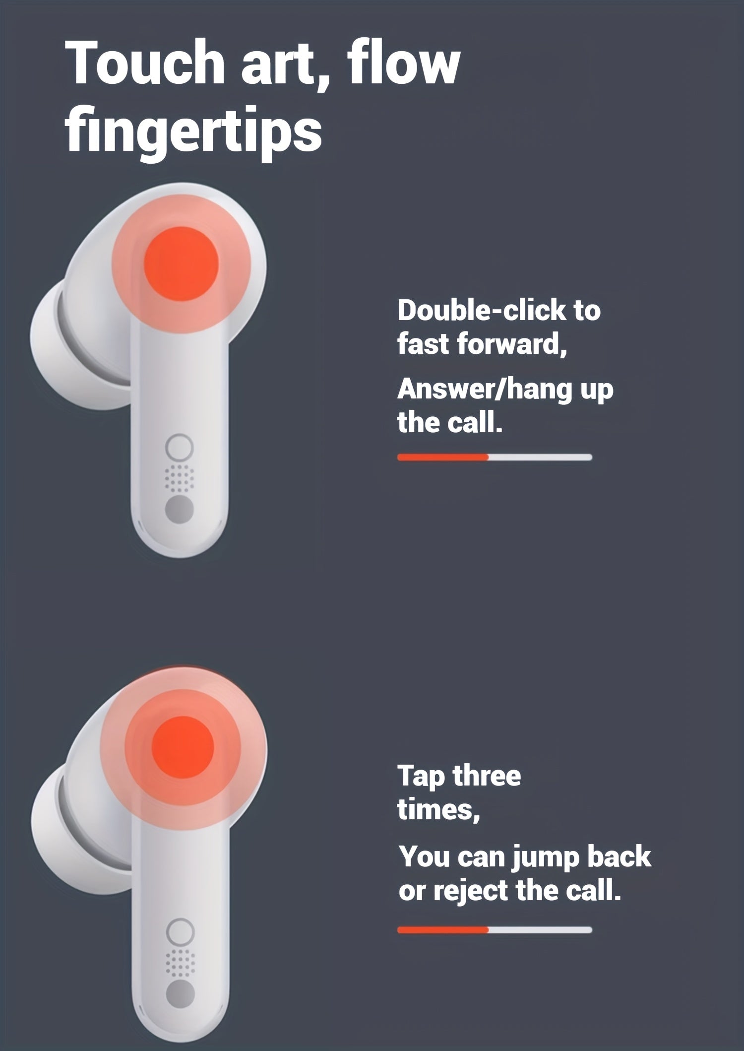 Noise Cancelling Wireless Earbuds – HiFi Sound with Smart ANC & Long Battery Life by Snagg An EarBud