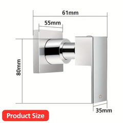 Wall Mounted Twin Shower Taps – Hot & Cold Mixer by Snagg A Tap