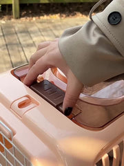 Pet Portable Hard-Shell Travel Carrier by Snagg A Pet Air Carrier