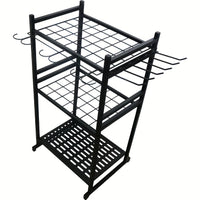 Heavy Duty Steel Garden Tool Rack by Snagg A Rack