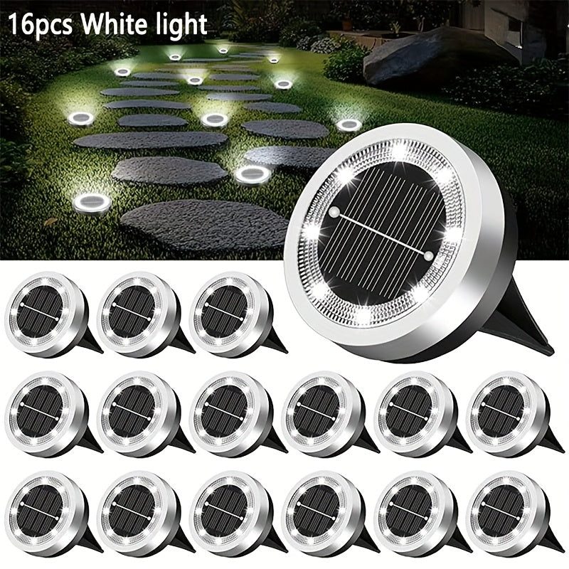 16pcs Solar Ground Lights by Snagg An Outdoor Light