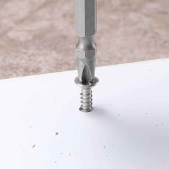 500pcs 410 Stainless Steel Self Drilling Screws (Self-Tapping) Phillips Flat Head - Total 500 pieces + Bit - Power