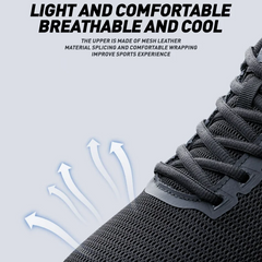 Lightweight Breathable Running Shoes – Shock Absorbing Trainers