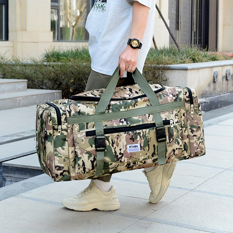 Large Camouflage Duffel Bag by Snagg It Bags