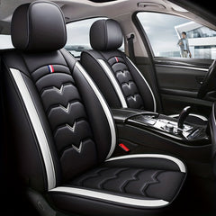 5 Seater PU Leather Car Seat Cover Set by Snagg A Seat Cover