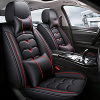 5 Seater PU Leather Car Seat Cover Set by Snagg A Seat Cover