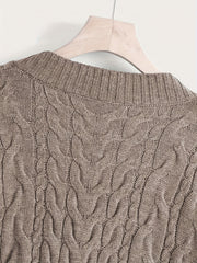 Plus Size Women’s V-Neck Sweater by Snagg A Top