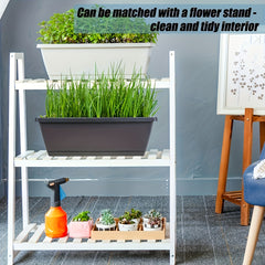 5pcs Retro Rectangular Flower Pots by Snagg A Pot