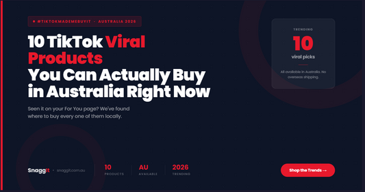 10 TikTok Viral Products You Can Actually Buy in Australia Right Now (2026)