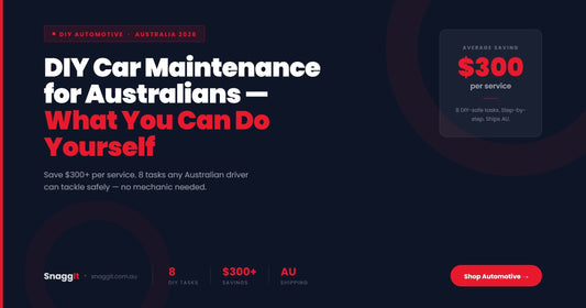 DIY Car Maintenance for Australians — What You Can Do Yourself (2026) | Snagg It