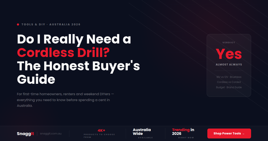 Do I Really Need a Cordless Drill? Honest Guide for Aussie DIYers