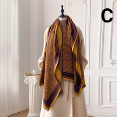 Double Sided Cashmere Feel Scarf For Women
