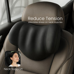 Memory Foam Head & Neck Pillow by Snagg A Headrest