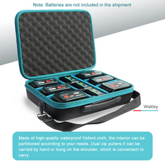 Portable Tool Battery Storage Case For Makita batteries