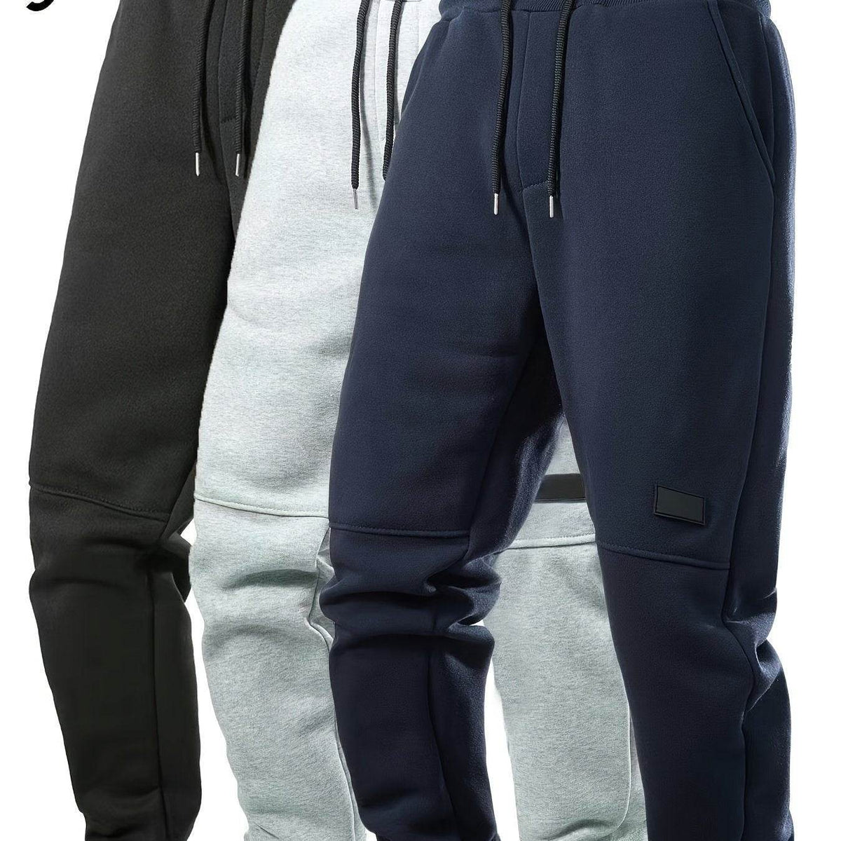 3pcs Men’s Casual Athletic Joggers - SnaggIt