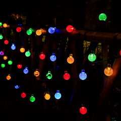 3 Pcs Of Solar Bubble Ball String Lights – 14 M Each by Snagg An Outdoor Light