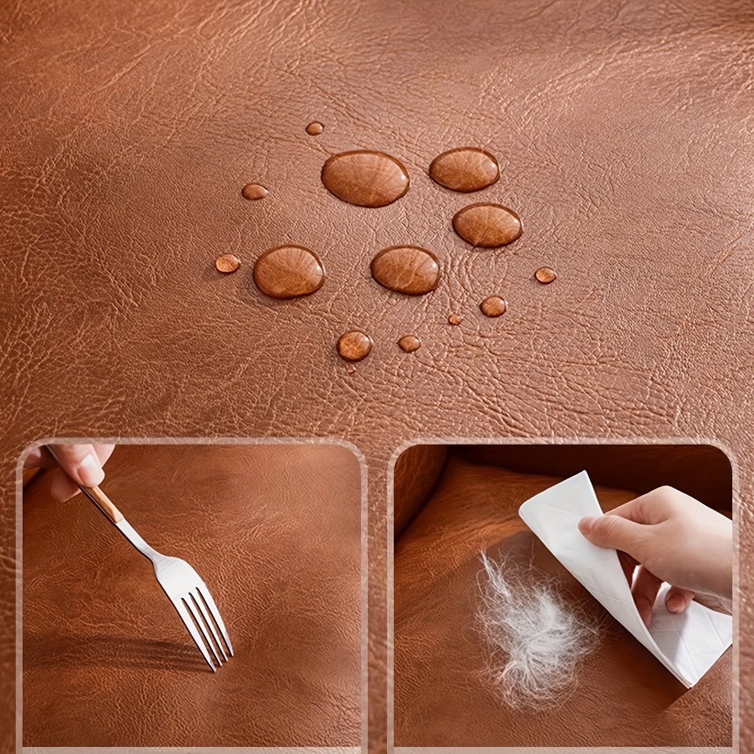 Luxury Faux Leather Pet Bed by Snagg A Pet Lounge