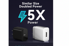 3 Pack 25W USB-C Super Fast Charger - With Charging Cable - Black - Hubs