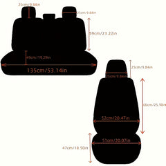 5 Seater Universal Car Seat Cover Set by Snagg A Seat Cover