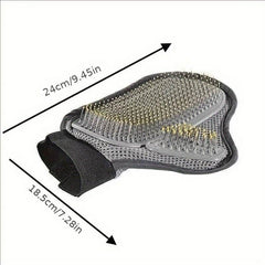 5 Pcs Gentle Deshedding Pet Grooming Glove - SnaggIt