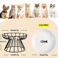 3pcs Raised Cat Bowls - SnaggIt
