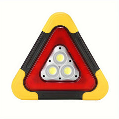 2 Pcs Portable Solar Triangle Warning Light by Snagg A Warning Light