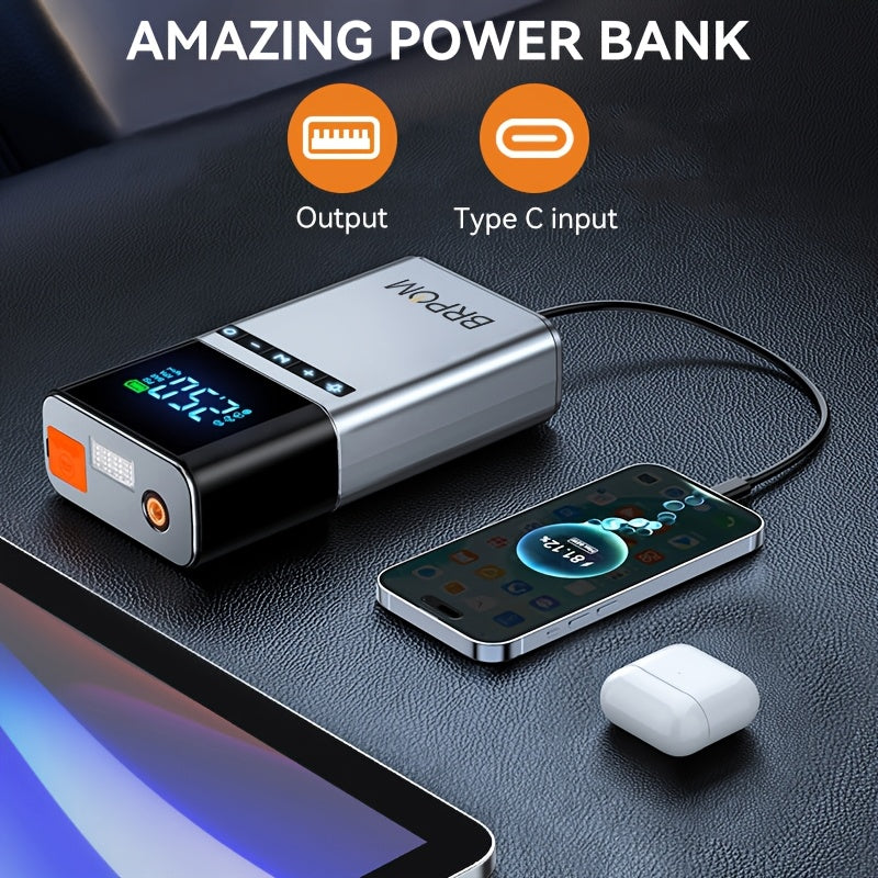 7500A Car Jump Starter with Air Compressor by Snagg A Jump Starter