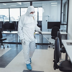 5 Pack Disposable Coveralls with Hood by Snagg A Coverall