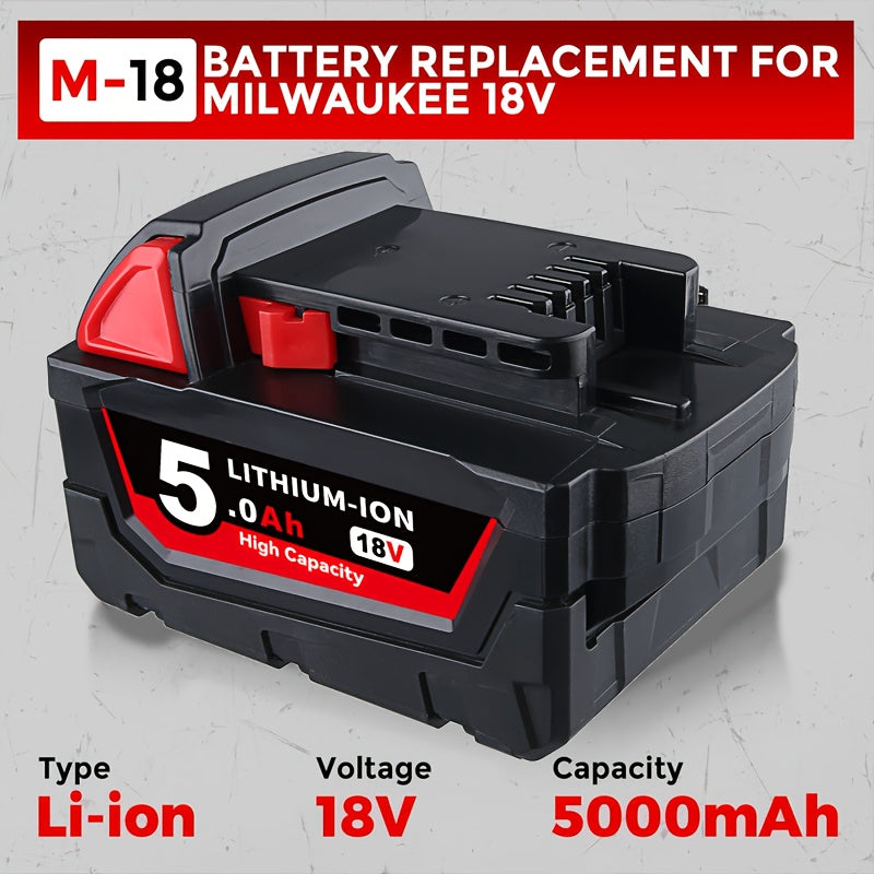 4-Pack Milwaukee M18 Replacement Batteries