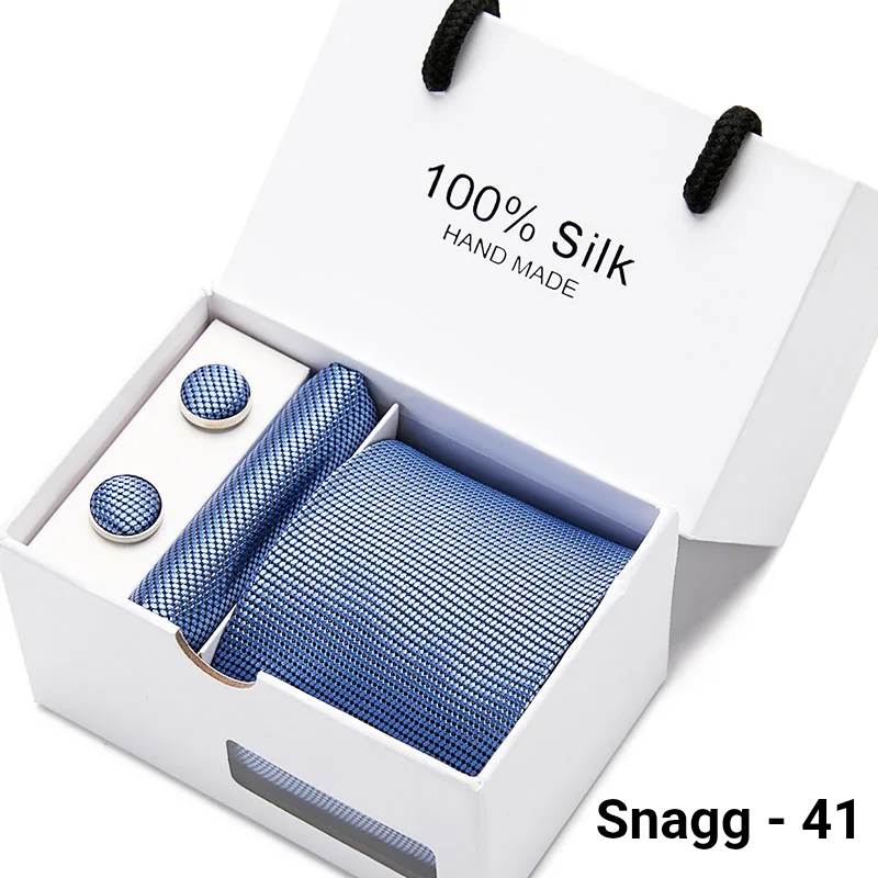 Luxury Silk Paisley Tie for Men — Extra-Long Woven Jacquard Necktie Suits & Weddings - Snagg - 41 - Others In Fashion