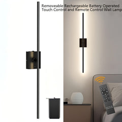 31.5" Wireless LED Wall Lamp – 360° Rotatable by Snagg A Wall Light