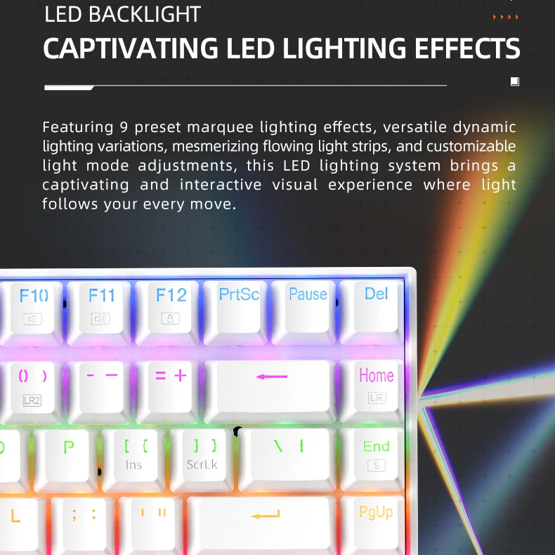 75% Wired Mechanical Keyboard for PC & Laptop Gaming by Snagg A Keyboard