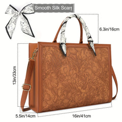 Women’s 15.6" Large Laptop Tote Bag by Snagg A Bag