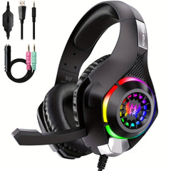 Gaming Headset with Noise Cancelling Microphone for PC, PS4, PS5 & Xbox by Snagg A Gaming Headset